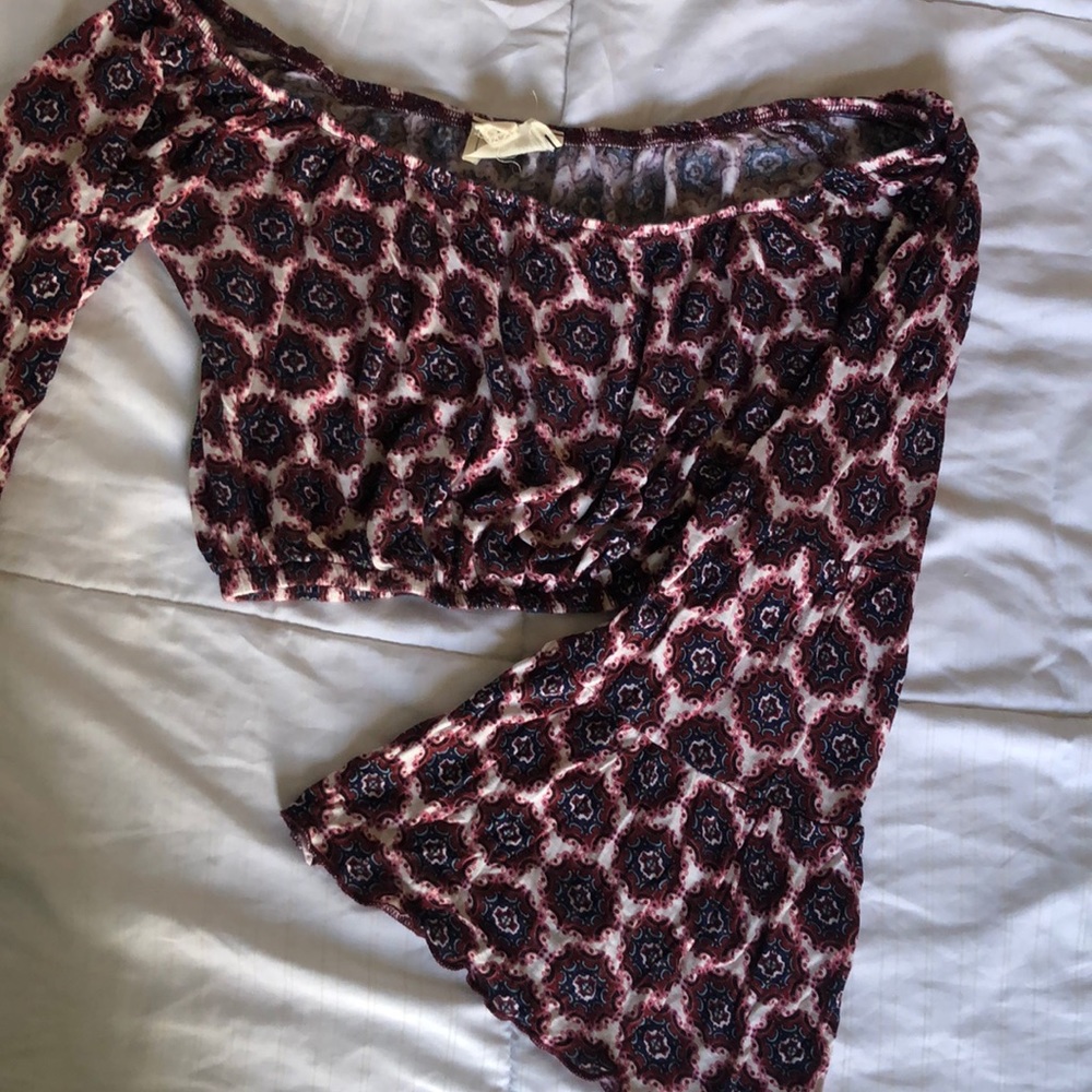 Adorable bell sleeve top